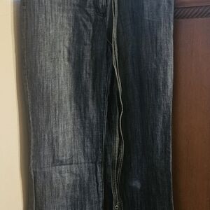 Tommy Hilfiger Dark Gray Wide Leg Pants